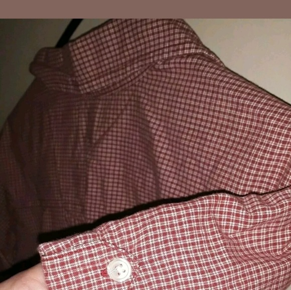 Duo maternity plaid large shirt button down - Picture 2 of 6